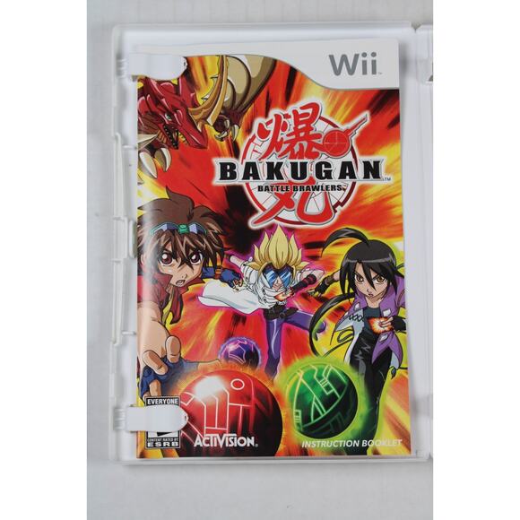 Bakugan Battle Brawlers (Nintendo Wii, 2009) Complete VG Tested Free S&H - Picture 5 of 9